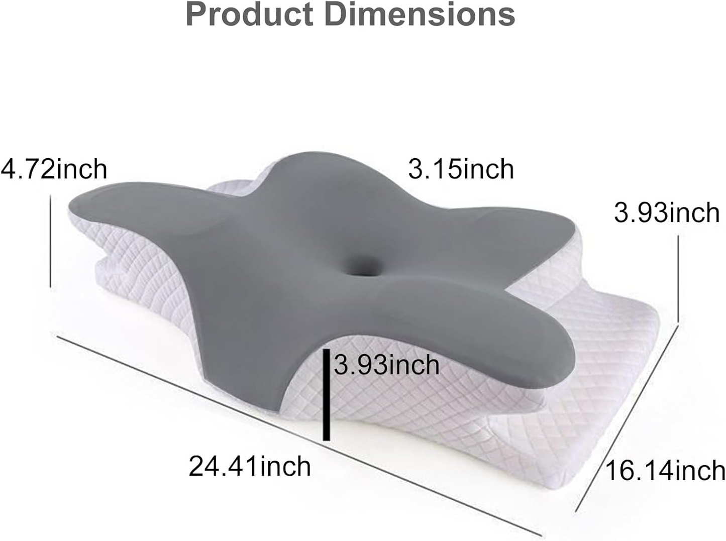 Restpillux® Cervical Pillow - Shoulder & Neck Pain Relief